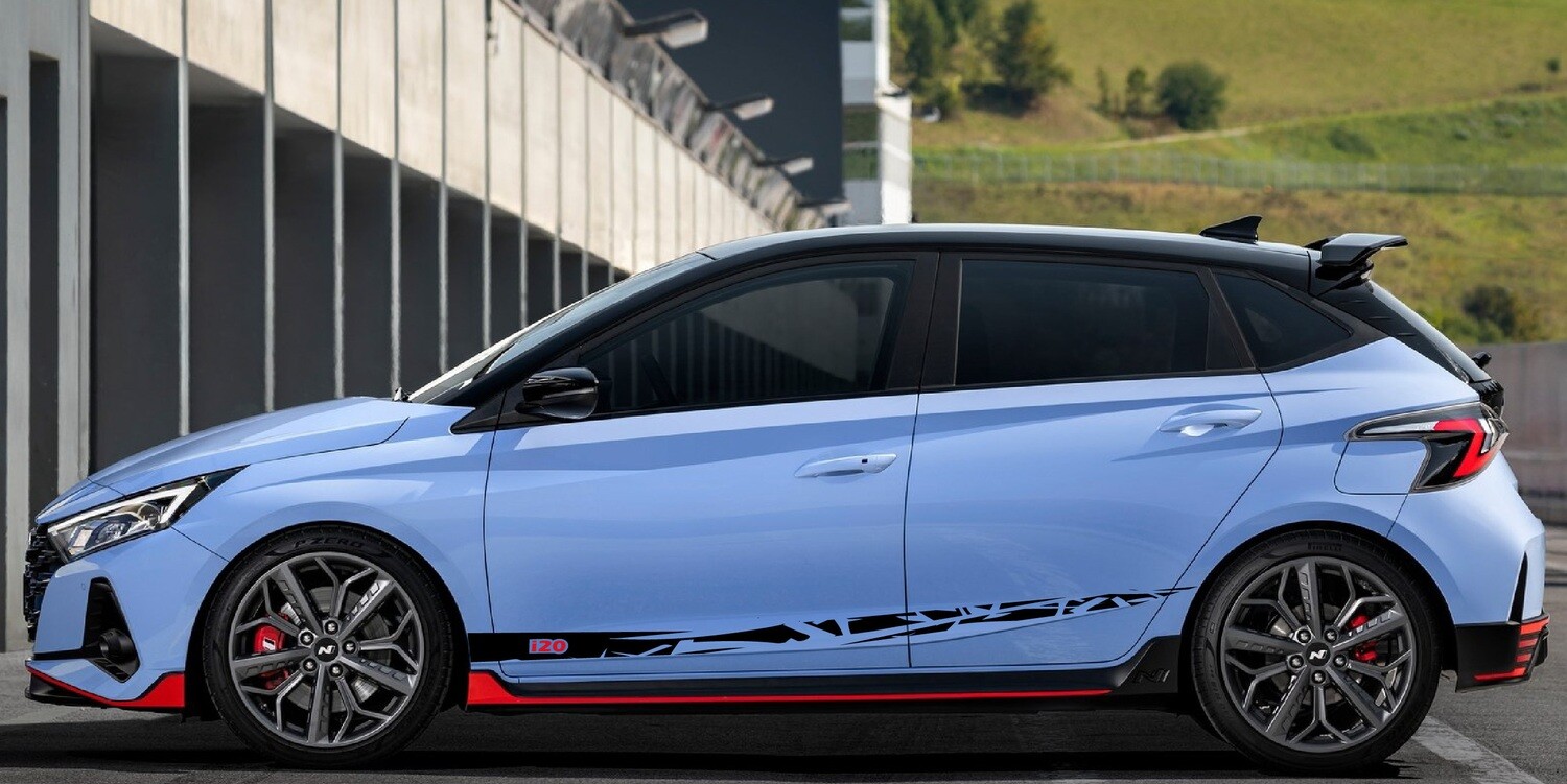 Upgrade Your Car&#39;s Look with Vinyl Stickers Compatible with i20