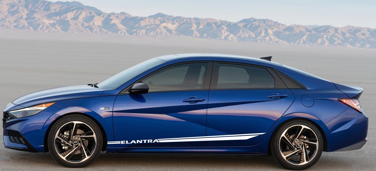 Car decals Compatible with Hyundai Elantra