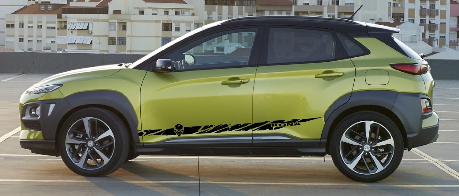 Upgrade Your Car&#39;s Look with Vinyl Stickers Compatible with Kona N 2022