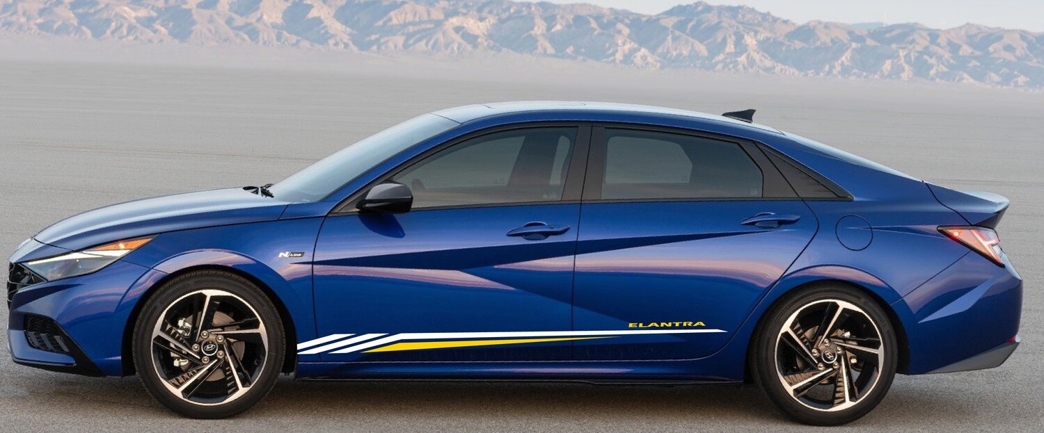 Express Your Style with Car Decals Compatible with Elantra