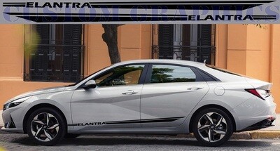 Car decals Compatible with Hyundai Elantra