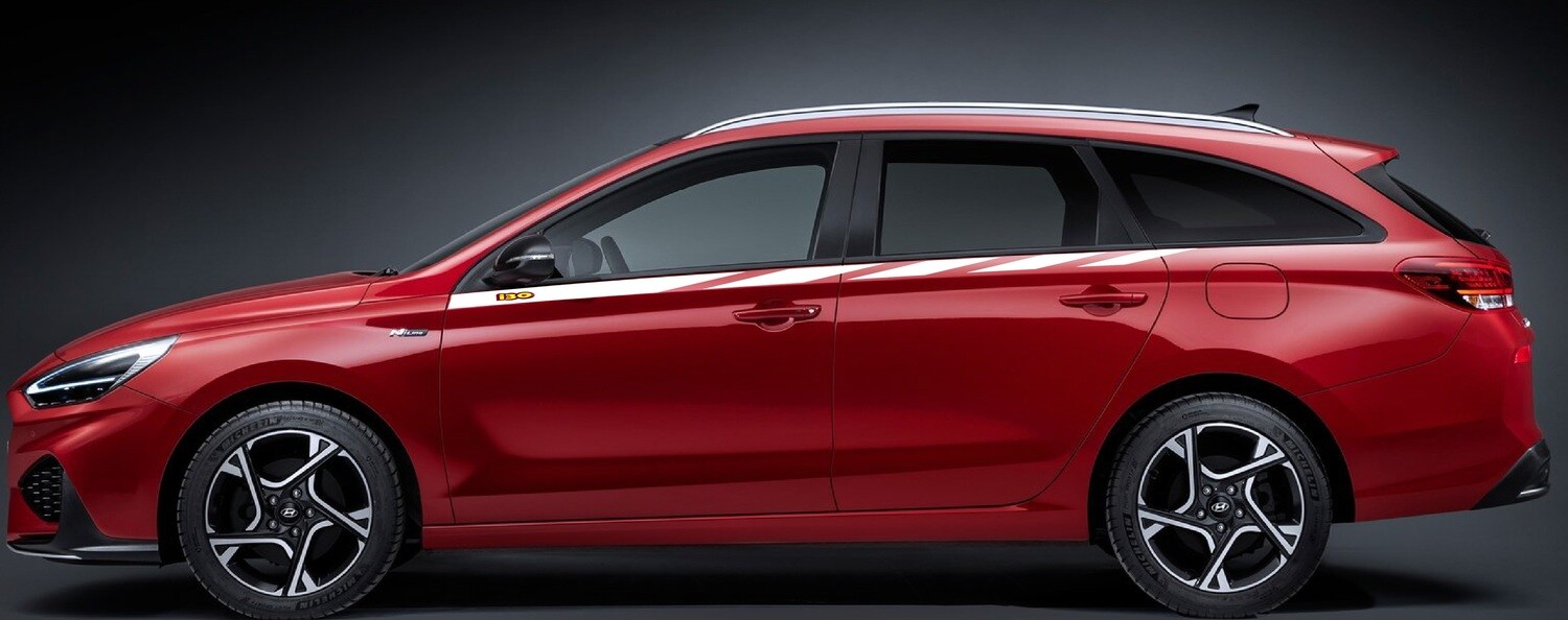 Car decals Compatible with i30