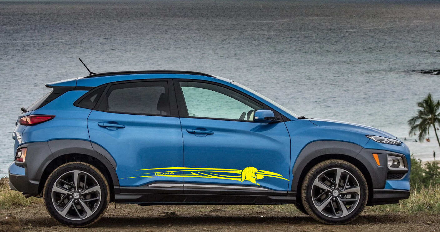 Personalize Your Drive: Car Vinyl Wraps Compatible with Kona N 2022