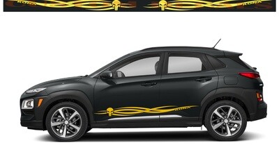 Stick and Drive: Premium Car Vinyl Graphics Compatible with Kona N 2022
