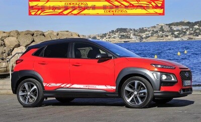 Revamp Your Ride with Vinyl Auto Decals Compatible with Kona N 2022