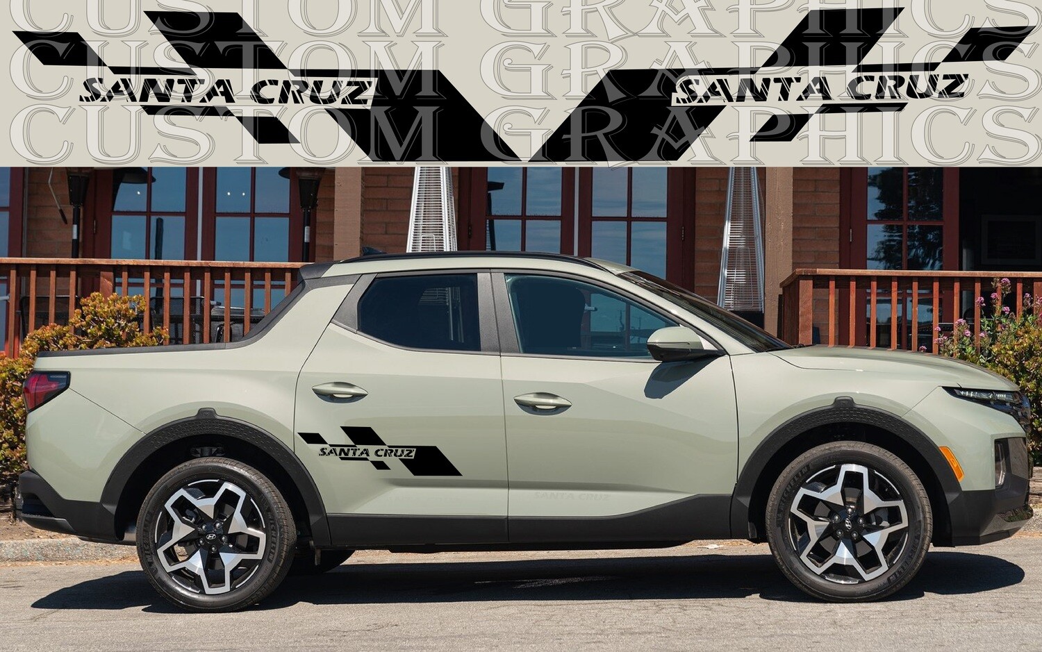 Set of Racing Side Stripes Compatible with Santa Cruz 2022