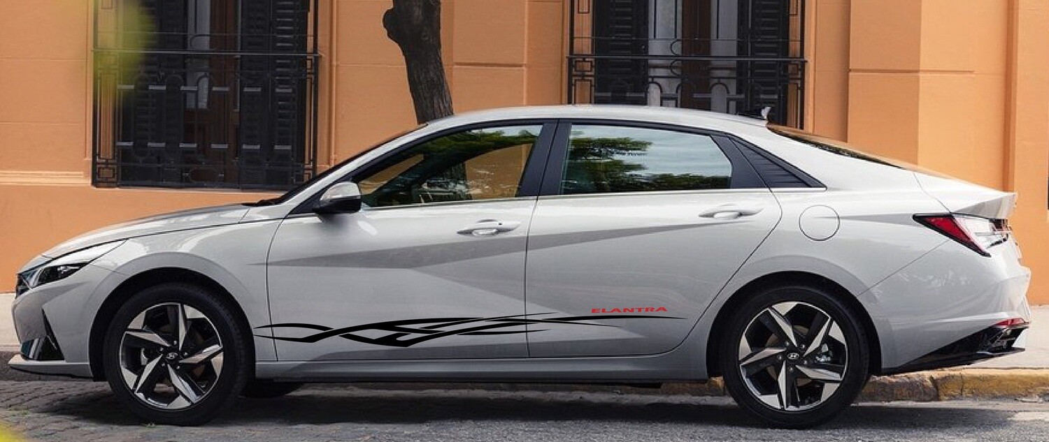 Vinyl Decals for Your Ride Compatible with Elantra