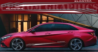 Express Your Style with Car Decals Compatible with Elantra