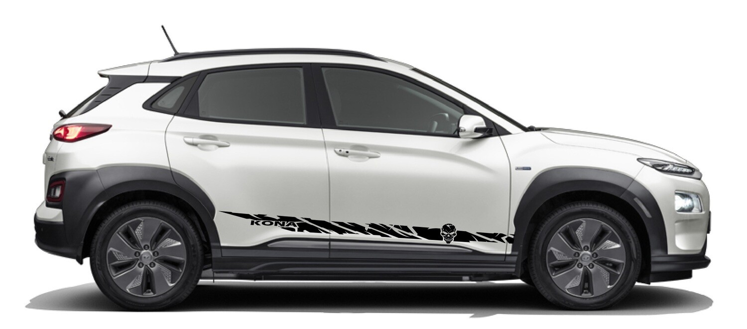 Upgrade Your Car&#39;s Look with Vinyl Stickers Compatible with Kona N 2022
