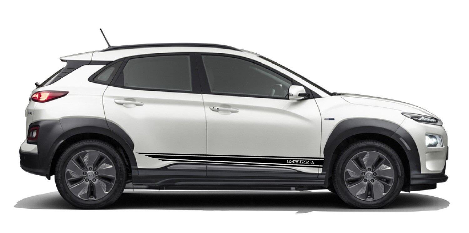 Custom Auto Vinyl Graphics Compatible with Kona N 2022