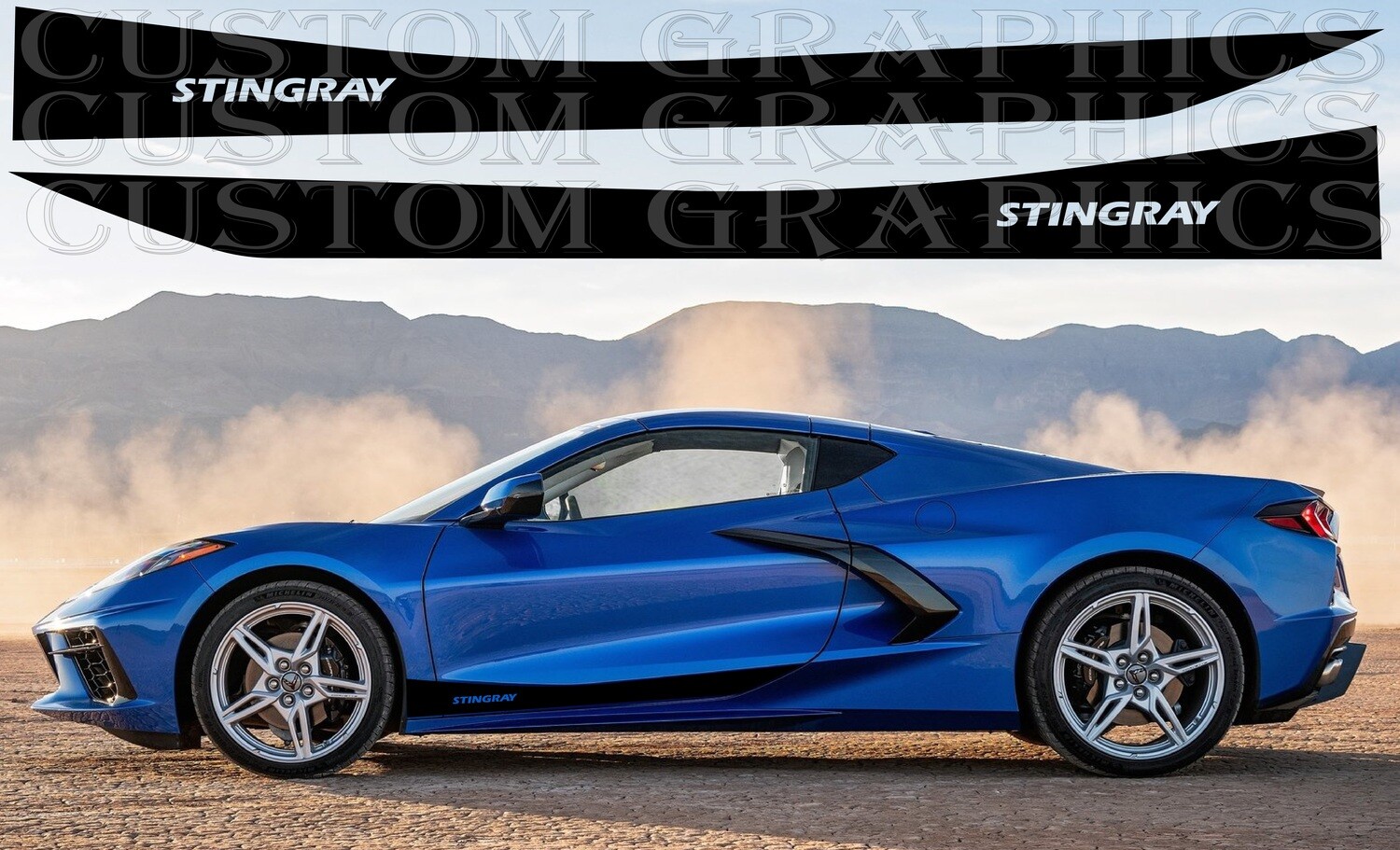 Vinyl Decals for Your Ride Compatible with Corvette c8 Stingrey