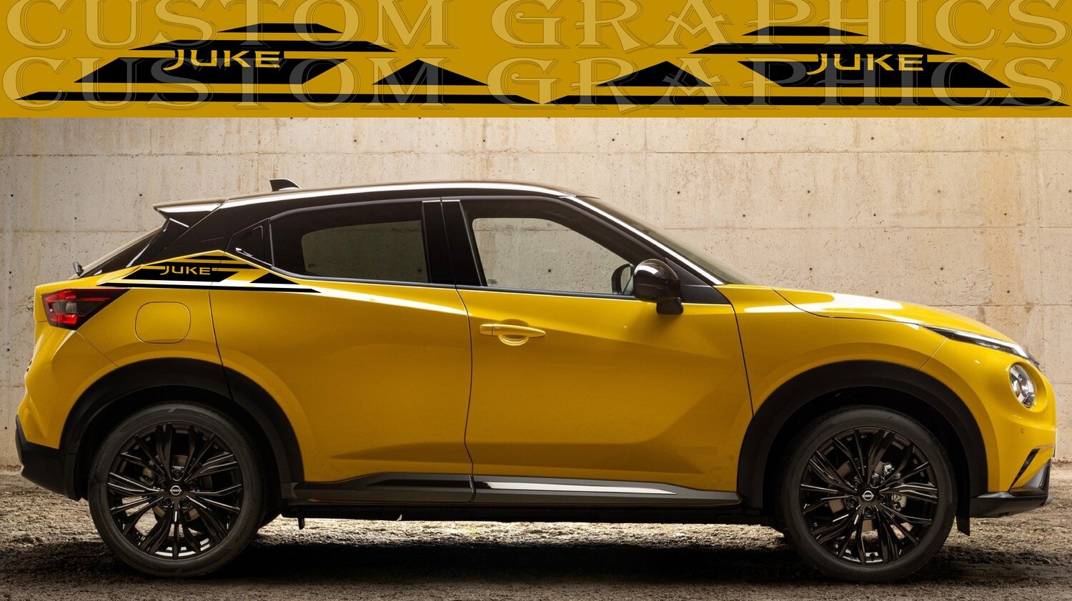 Sport Side door sticker racing design Compatible with Nissan Juke N Sport 2024