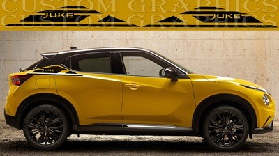 Sport Side door sticker racing design Compatible with Nissan Juke N Sport 2024