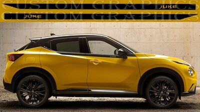 Sport Sticker Decal Side Door Stripes Compatible with Nissan Juke N Sport 2024