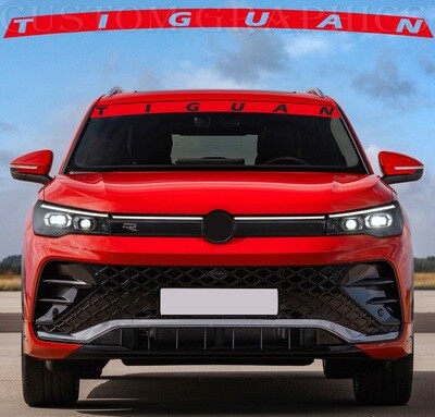 front glass decal Compatible with Tiguan 2024