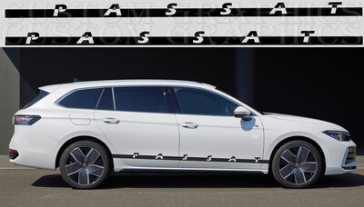 Set of Stickers Decal Stripe body kit Compatible with Passat 2024