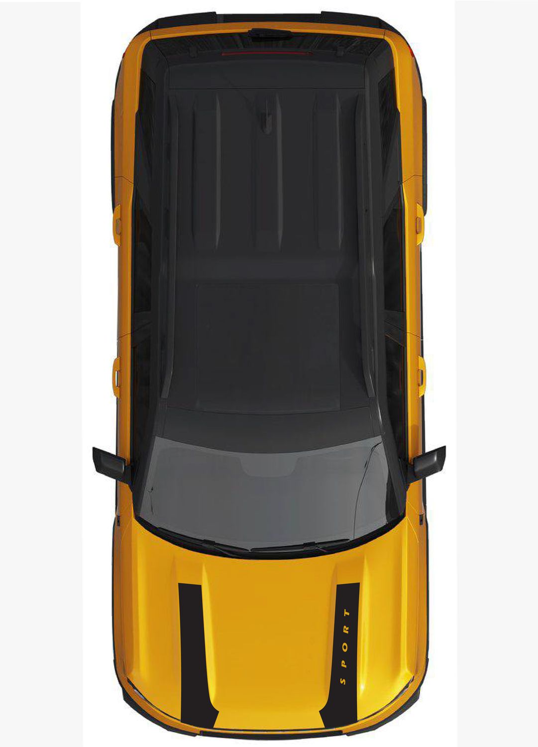 Hood decals custom exclusive design Compatible with Ford Bronco Sport