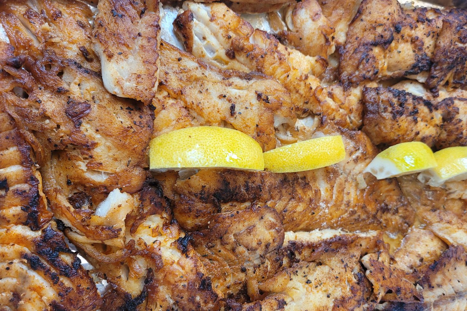 Grilled Snapper Fillets