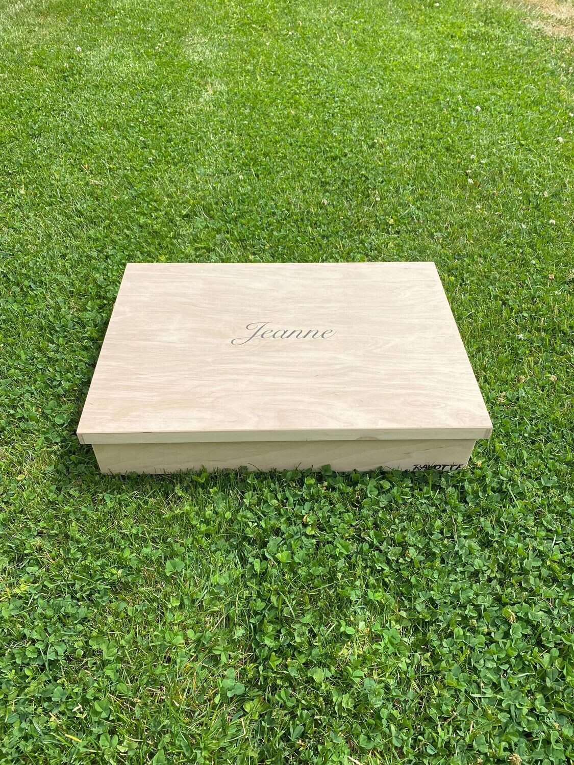 Houten Ravottedoos (gepersonaliseerd)