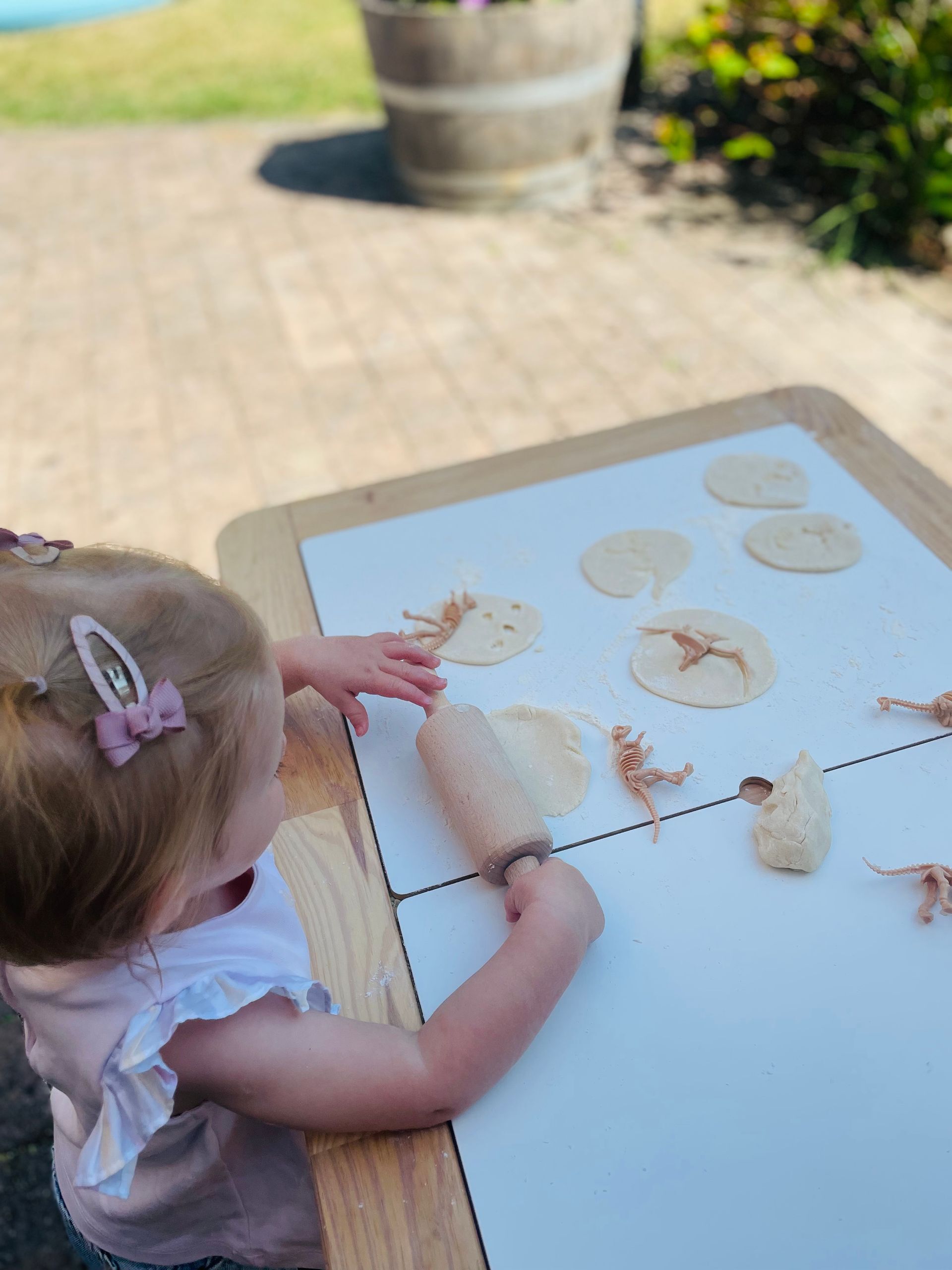 Speelfiguren - dinoskeletten