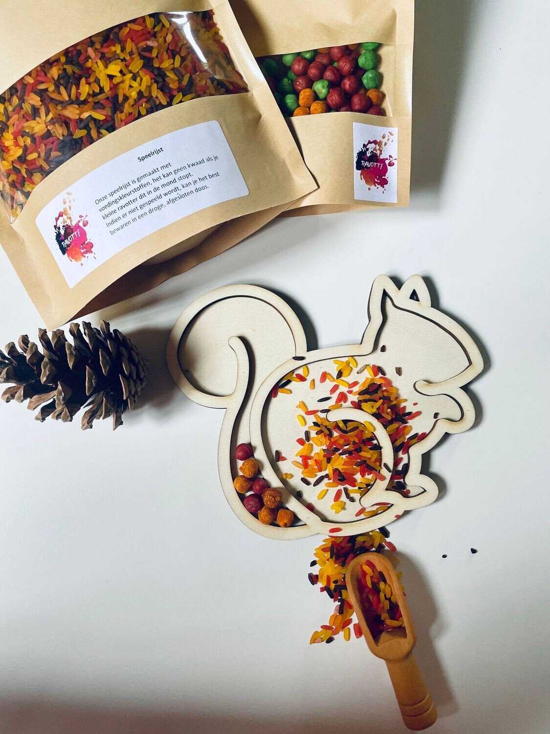 vulfiguur - eekhoorn