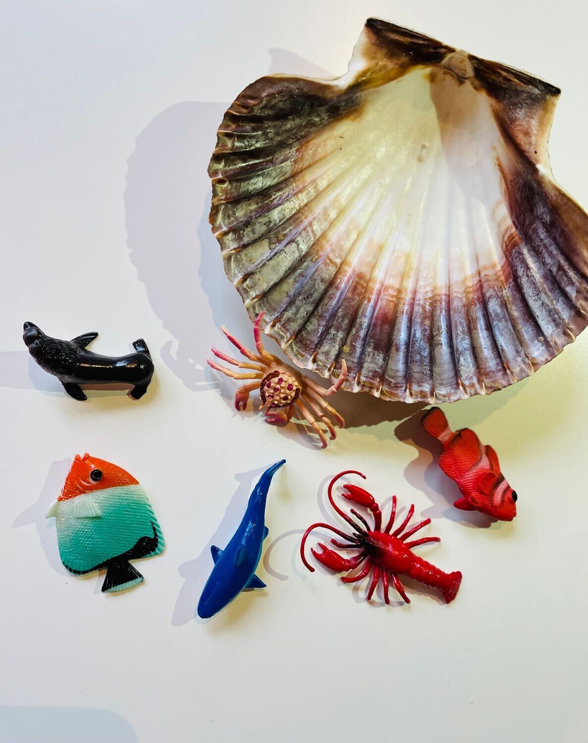 Speelfiguren - diep in de zee