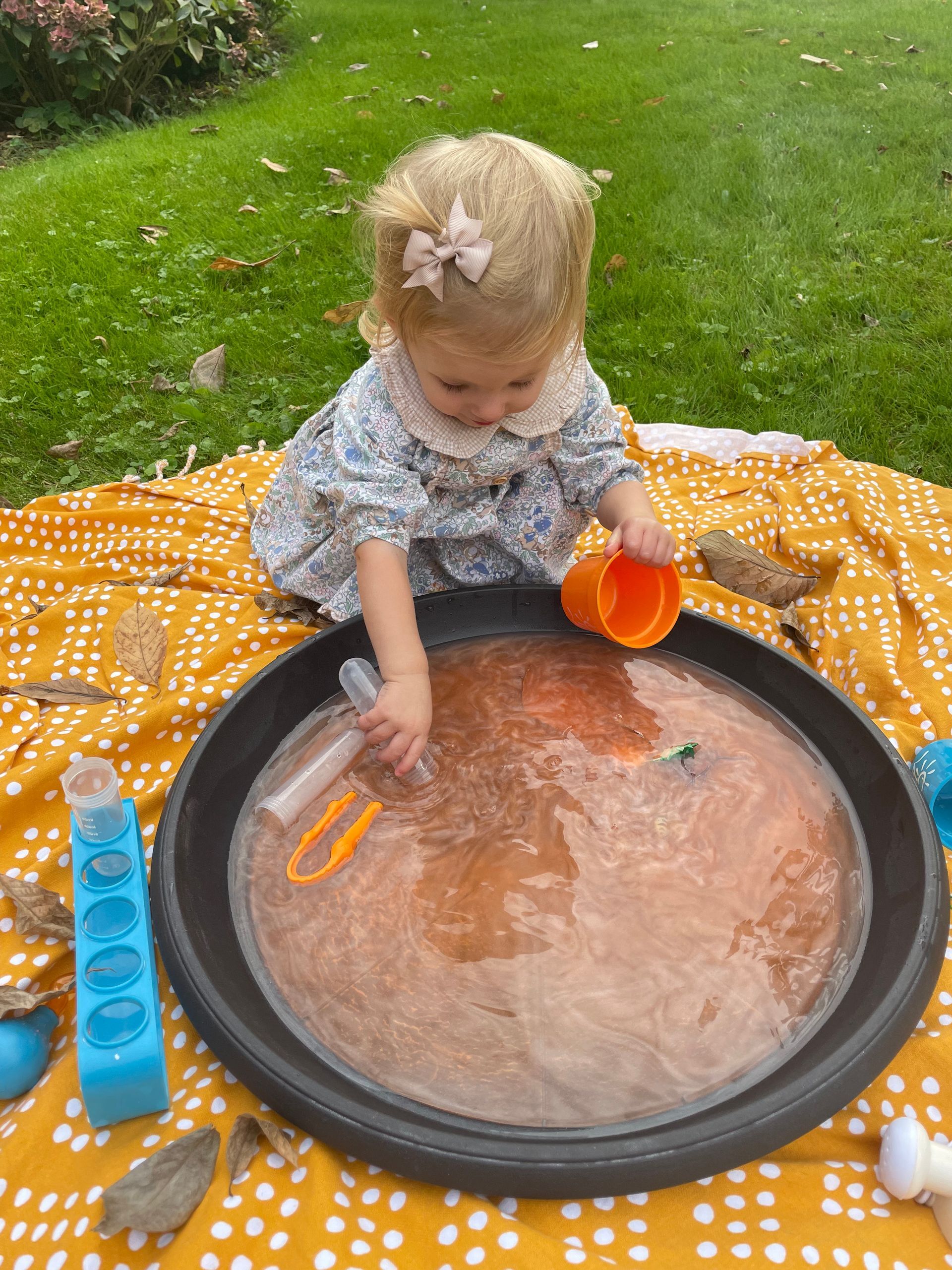 Magisch badpoeder ORANJE - 60g