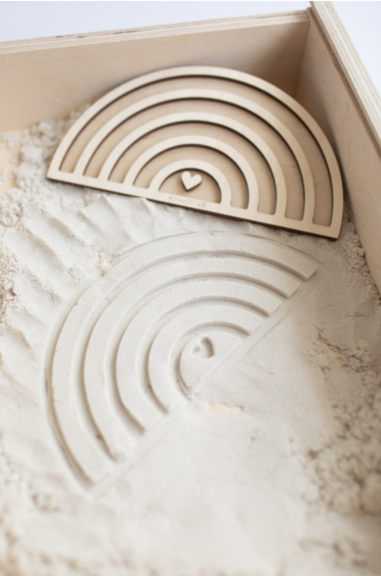 vulfiguur - regenboog