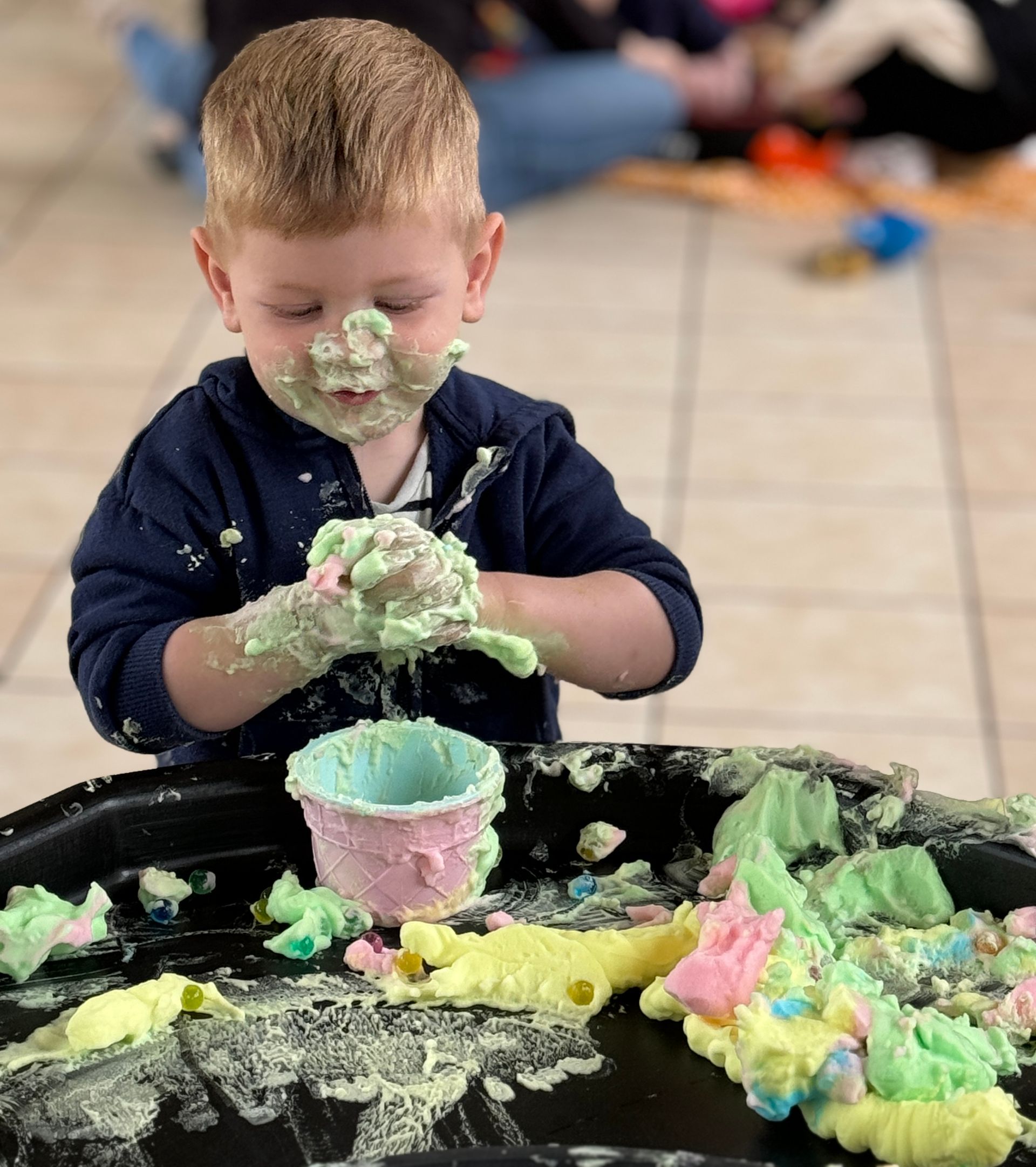 Tubi - Sensorisch schuim - geel