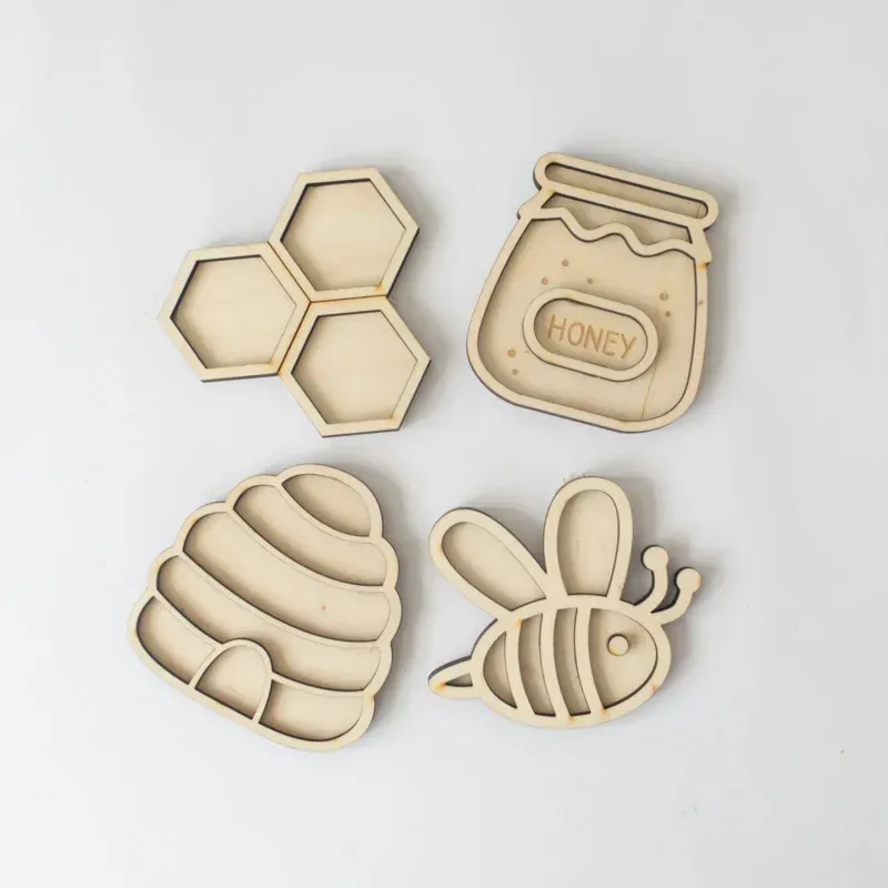 set mini vulfiguren - bij