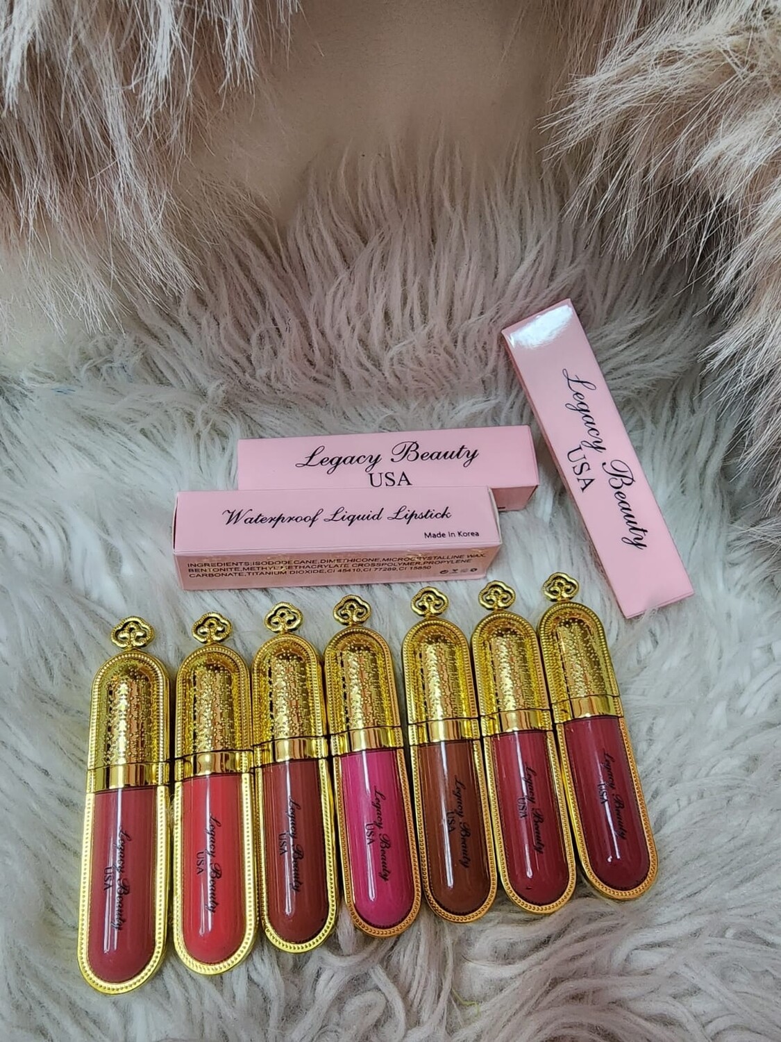 Matte Liquid, 7 Different Colors, Waterproof Lipstick 💄 
Son lì chống nước,  không trôi, dưỡng ẩm chống nắng. EmpoFuture