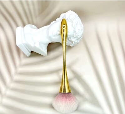 Nails dust brush_ makeup blush brush.