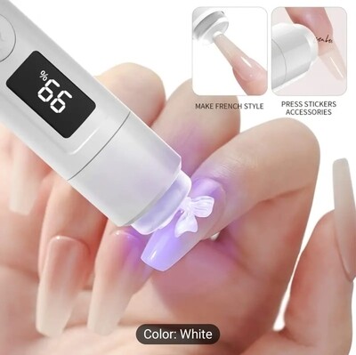 Mini LED nails light. Đèn mini hơ gel gắn hột xoàn tiện lợi