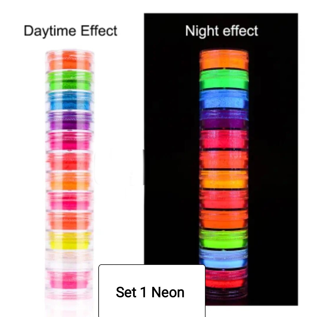 12 Colors Strong Nails Pigment