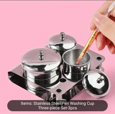 Set 3 lọ đựng liquid đắp bột.