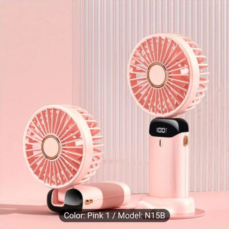 Quạt mini cầm tay . Sạc điện tiện dụng cho khách hơ khi nối mi . Eyelashes portable rechargeable mini fan