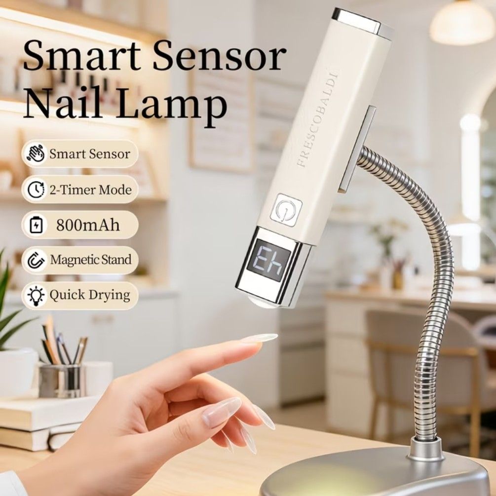 Smart Sensor LED Nail Lamp with Magnetic Stand
