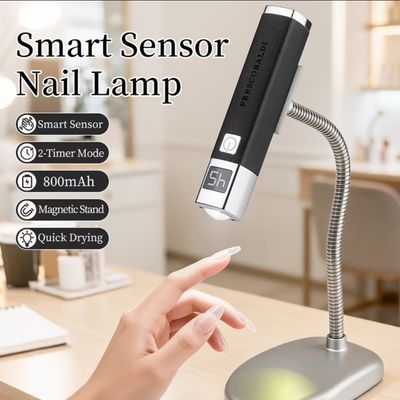 Smart Sensor LED Light Nail Lamp with Magnetic Stand