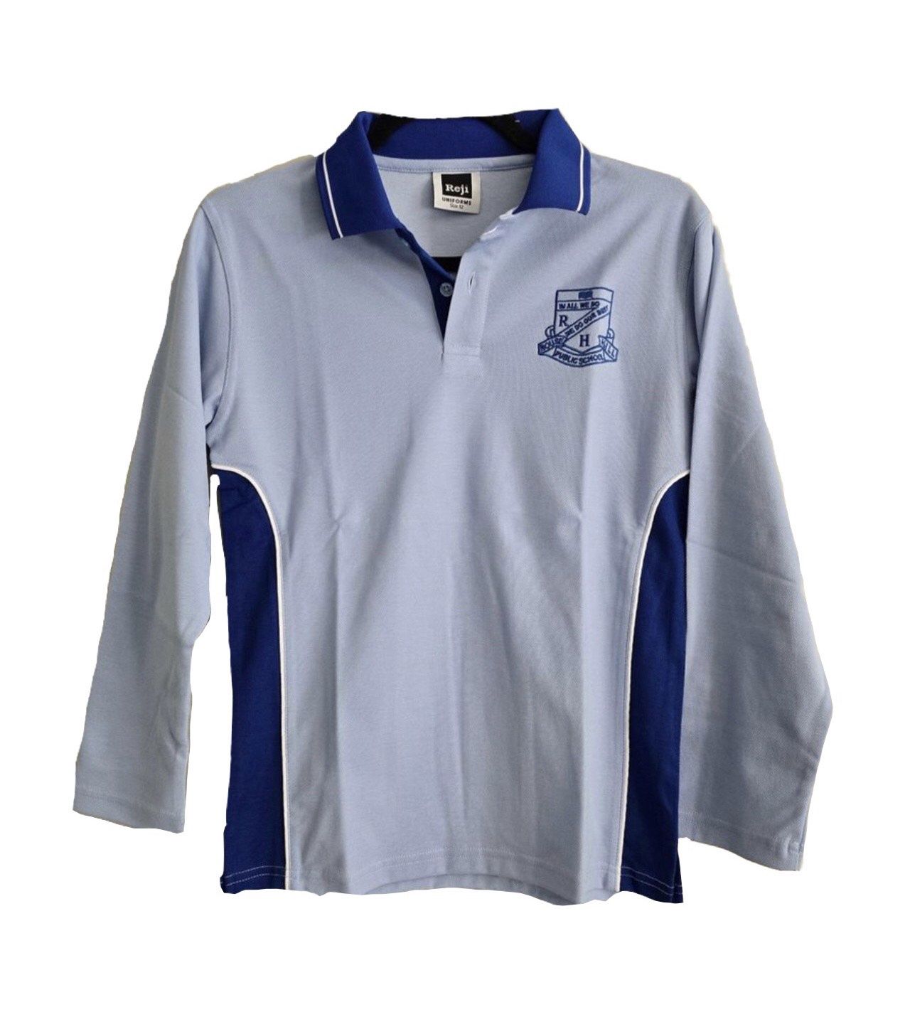 Long Sleeve Polo Shirt - size 6