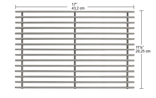 Grille de cuisson + système de fixation pour foyer Urbain