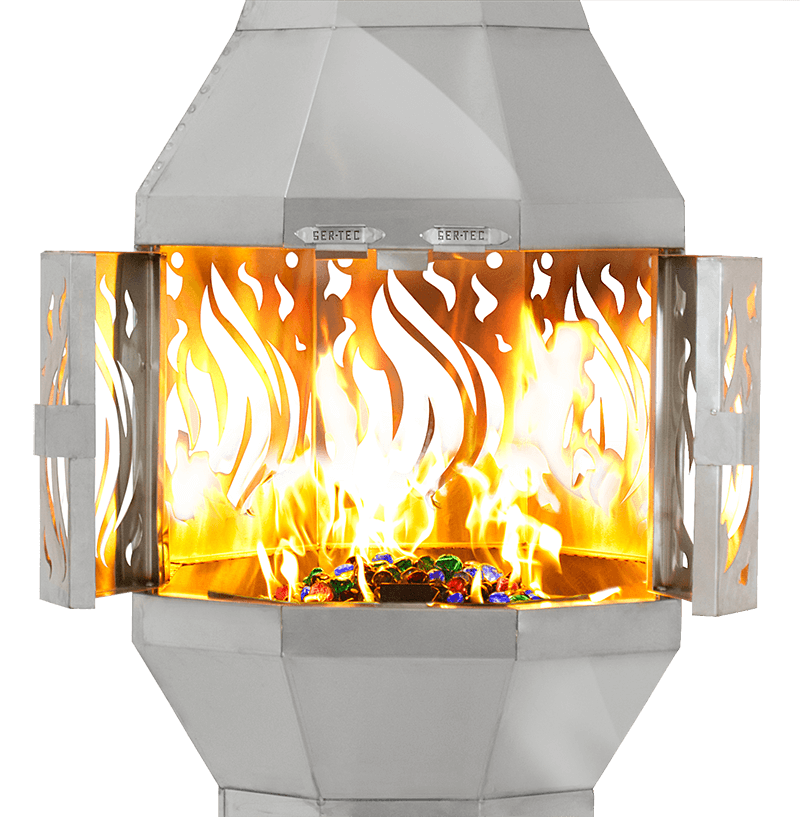 Billes décoratives pour foyer Gazimut