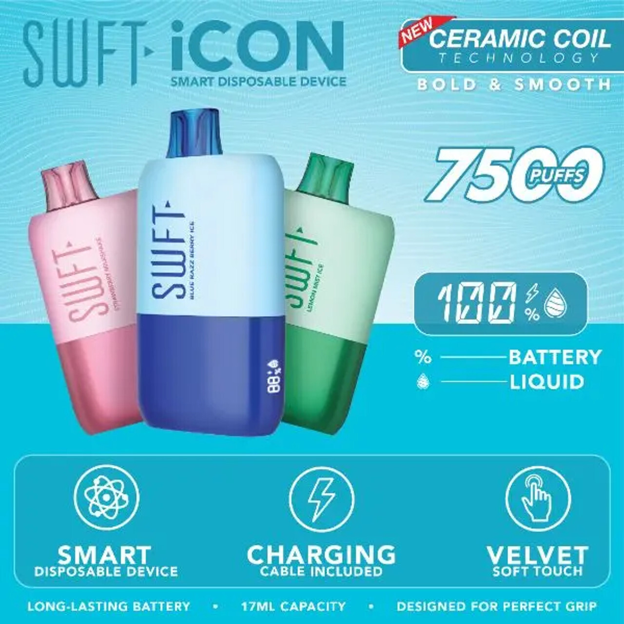 Swft Bar 7500 Puff Disposable Vape