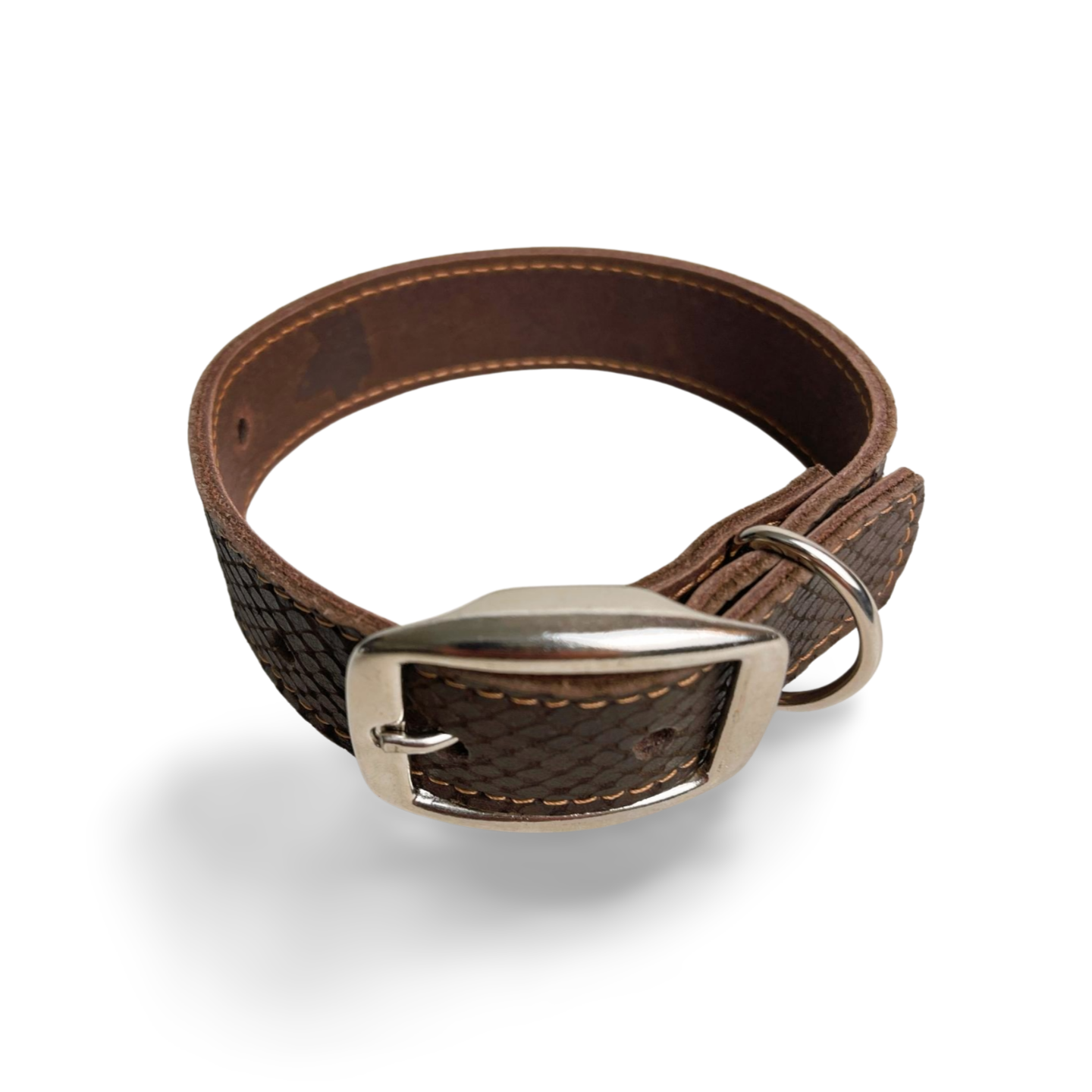 Collar mascotas forrado y cosido