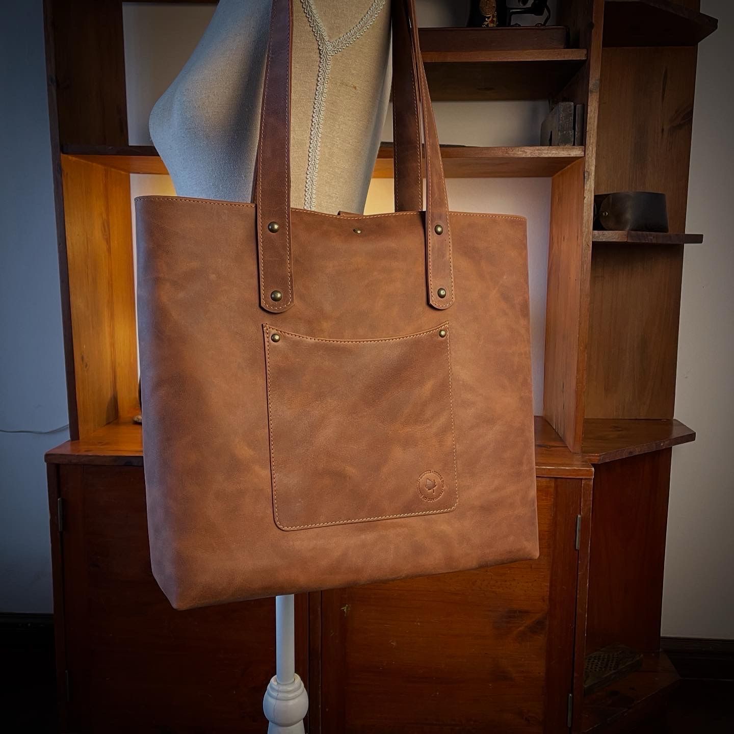Bolso tote sin forro