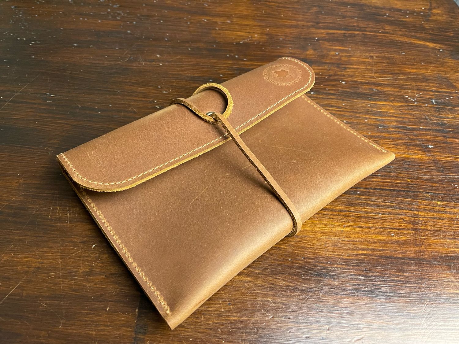 Sobre de cuero 19 x 12 cm