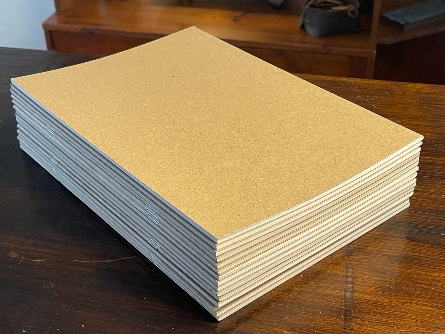 Cuaderno A4 de hojas lisas