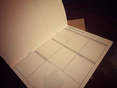 A5 - Cuaderno Planner Semanal ( 21cm x 15cm )