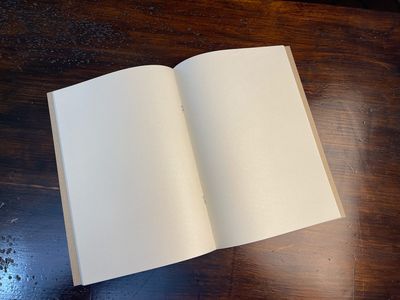 A4 Cuaderno de hojas lisas ( 29,7 cm x 21 cm )