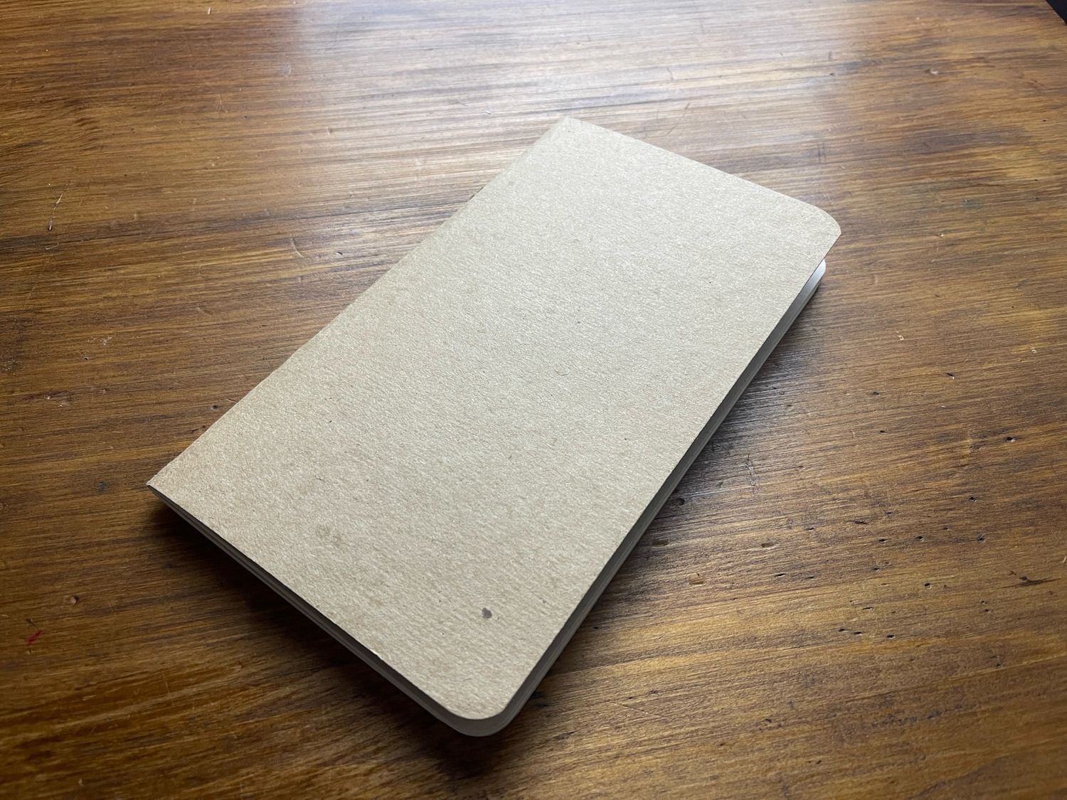 Cuaderno de hojas lisas 19 x 11