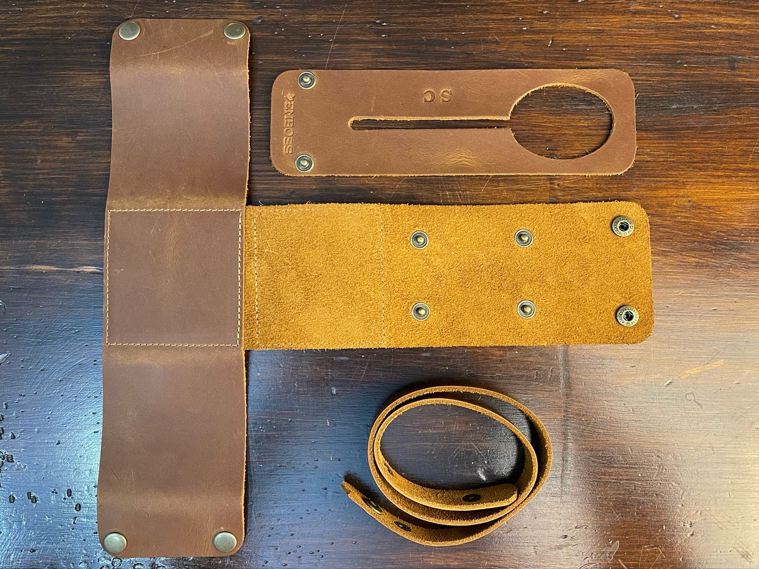 Porta mate para auto Óxido Engrasado